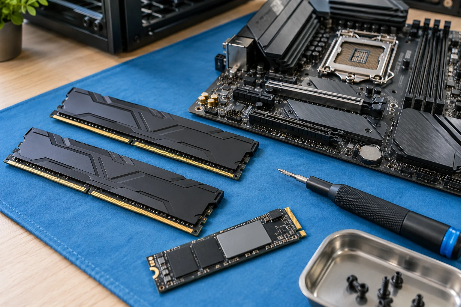 Модули оперативной памяти и SSD для модернизации