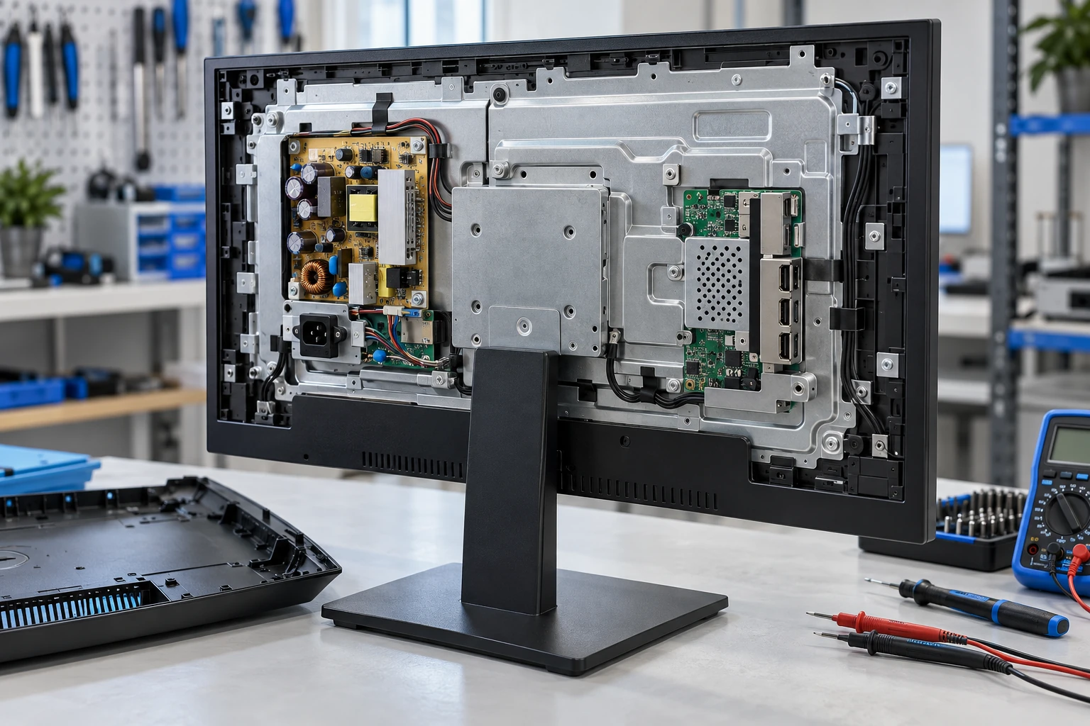 Monitor power electronics and connectors